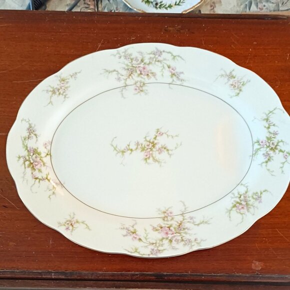 Haviland Other - Vintage Theodore Haviland Rosalinde.14" Oval Serving Platter
